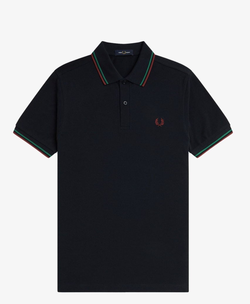 The Shirt Navy / Sport Green