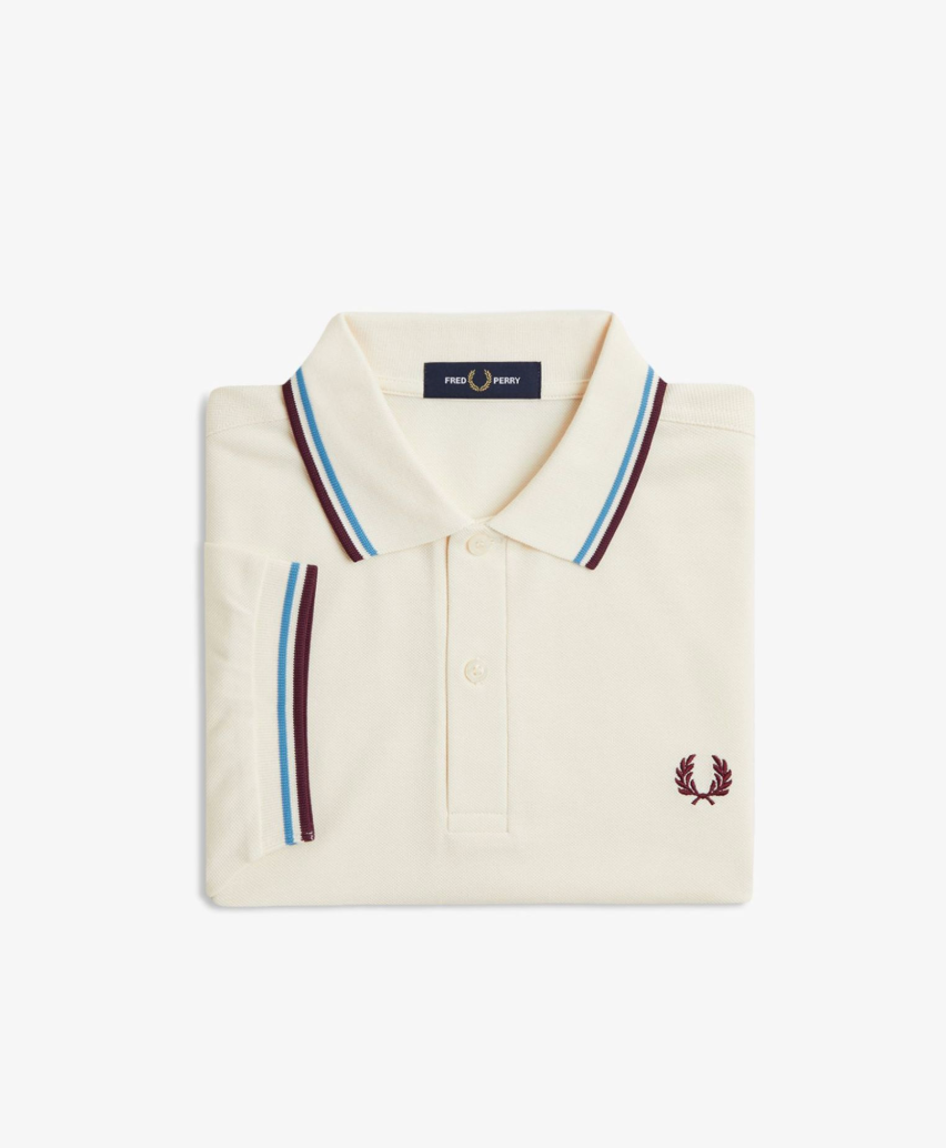 The Shirt Ecru / Court Blue